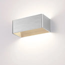 Axyaa Modern Aluminum Wall Lamp - Simple Indoor Lighting for Bedroom, Living Room, and Stairs