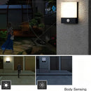 Axyaa Outdoor Wall LED Motion Sensor Light for Terrace Courtyard Garden