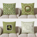 Axyaa Geometric Pattern Throw Pillow Cover for Sofa, Bedroom, Car