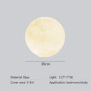 Axyaa Nordic Moon LED Floor Lamp for Home Decoration and Bedroom Lighting