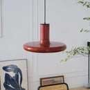 Axyaa Red Chandelier Pendant Lamp for Kitchen Island Dining Living Area