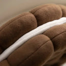 Axyaa Sandwich Biscuit Sofa Cushion: Soft & Comfortable Living Room Throw Pillow & Back Cushions