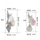 Axyaa Nordic Unicorn Wall Lamp Kids Bedroom Sconce Light Fixtures