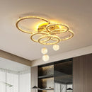 Axyaa Nordic LED Ceiling Lights for Bedroom and Living Room Decor