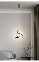 Axyaa Modern LED Pendant Light Minimalist Design Chandelier for Home and Office