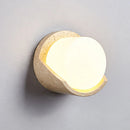Axyaa Stone Wall Sconce Light for Modern Home Decor Ambiance