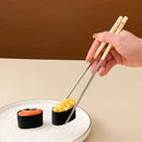 Axyaa Portable Stainless Steel Non Slip Chopsticks Set