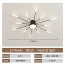 Axyaa LED Ceiling Lamp: Modern Nordic Style for Living Room, Dining, Bedroom Lighting