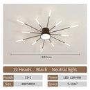 Axyaa LED Ceiling Lamp: Modern Nordic Living Room Light for Home Decor