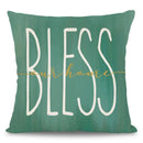 Axyaa Valentine's Day Pattern Cushion Cover for Bedroom and Living Room