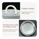 Axyaa Stainless Steel Insulated Round Lunch Box with Keep Warm Food Jar