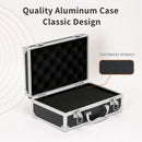 Axyaa Aluminum Alloy Mini Tool Box - Metal Frame Storage Case, Ideal Gift Box