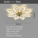 Axyaa Luxury Modern Ceiling Fan Lamp for Living & Dining Room