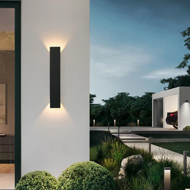 Axyaa Modern LED Wall Sconces - Waterproof Outdoor/Indoor Aluminum Wall Lights for Garden, Porch, Terrace AC90-260V