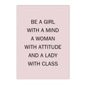 Nordic Motivation Quote Canvas Print Typography Poster for Home Decor by Axyaa