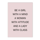 Nordic Motivation Quote Canvas Print Typography Poster for Home Decor by Axyaa