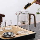 Axyaa Glass Teapot with Water Separation Inner Container & Magnetic Switch