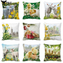 Axyaa Spring Animal Cushion Cover - Fairy Tale Theme