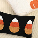 Axyaa 3D Ghost Easter Egg Embroidered Pillowcase Halloween Home Decor Pillow Covers