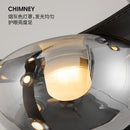 Axyaa Light Luxury Leather Chandelier for Dining & Living Room Staircase