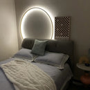 Axyaa Modern LED Circle Wall Lights for Bedroom & Living Room Decor