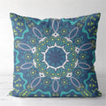 Axyaa Mysterious Pattern Flower Cushion Cover for Home Decor