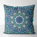 Axyaa Mysterious Pattern Flower Cushion Cover for Home Decor