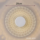 Axyaa Modern Ultra-thin Acrylic Wall Lamp LED Variety of Shapes Wall Lights
