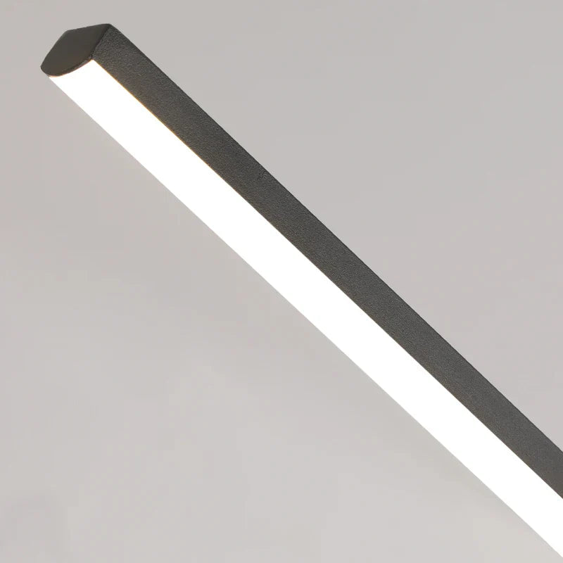 Axyaa Black Gold Chandelier: Modern Living Room Pendant Light with Phone APP Dimming