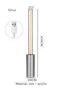 Axyaa LED Mood Light Desk Lamp, Touch Dimmable Rechargeable Table Lamp