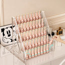 Axyaa 5-Layer Acrylic Nail Polish & Eyeglass Organizer Holds 40pc