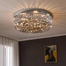 Luxury Villa Crystal Chandelier - Axyaa Nordic Ceiling Light