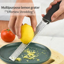 Axyaa Stainless Steel Cheese Grater with Anti Slip Handle - Multifunction Kitchen Tool