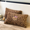 Axyaa Plush Rabbit Velvet Pillow Cover Set - Soft & Fluffy Decorative Pillow Sham