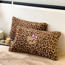 Axyaa Plush Rabbit Velvet Pillow Cover Set - Soft & Fluffy Decorative Pillow Sham