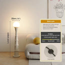 Axyaa Cream Floor Lamp: Nordic Minimalism LED for Living Room & Bedroom