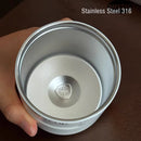 Axyaa Stainless Steel Coffee Mug with Straw, Leak-Proof Car Thermos, 350ml Fashion Thermal Flask