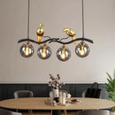 Axyaa Nordic Bird Ball Ceiling Chandelier for Bedroom Dining Room Decor