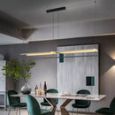 Axyaa Postmodern Eaves Tile Chandelier LED Pendant Lamp