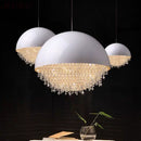 Axyaa Luxury Crystal Chandelier Pendant Lights for Home Dining Room Decor