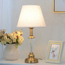 Axyaa Crystal Table Lamp | Modern Bedroom Bedside Light | European Home Decor