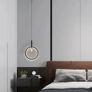 Axyaa LED Villa Duplex Chandelier - Minimalist Style Small Pendant Light