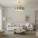 Axyaa White Acrylic Pendant Light- Nordic Style LED Hanging Lamp