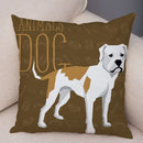 Axyaa Cartoon Dog Pet Animal Pillowcase