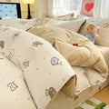 Axyaa Cotton Quilt Cover Single 150x200x230 Small Fresh Print