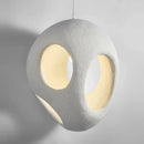 Nordic Handmade Three Hole Polystyrene Droplight by Axyaa