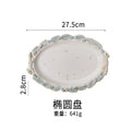Axyaa Retro Relief Ceramic Tableware Set
