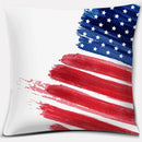 Axyaa LOVE USA Square Pillowcase for Home Decor