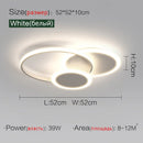Axyaa Luxury Ceiling Lamp: Nordic Modern Minimalist Bedroom Light