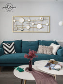 Axya Round Mirror Wall Decoration for Living Room and Bedroom